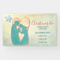 Church Christmas Eve Modern Candlelight Service