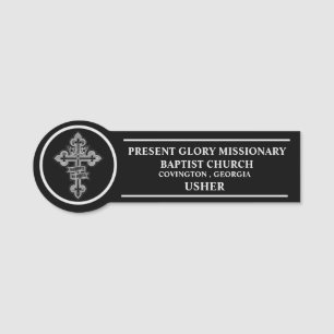 Church committee  name tag