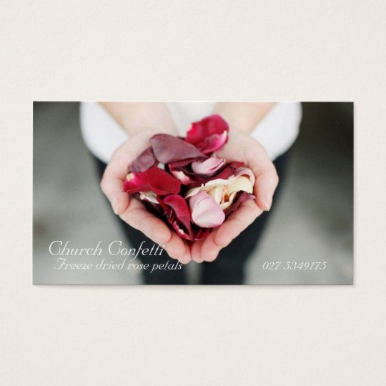 Church Confetti Design private 5.18.2012 Business Card