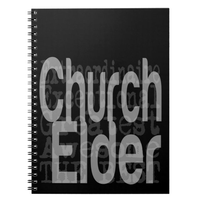 Church Elder Extraordinaire Notebook (Front)