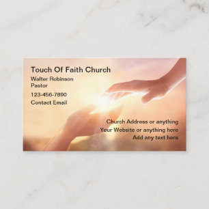 Church Faith Prayer Business Cards