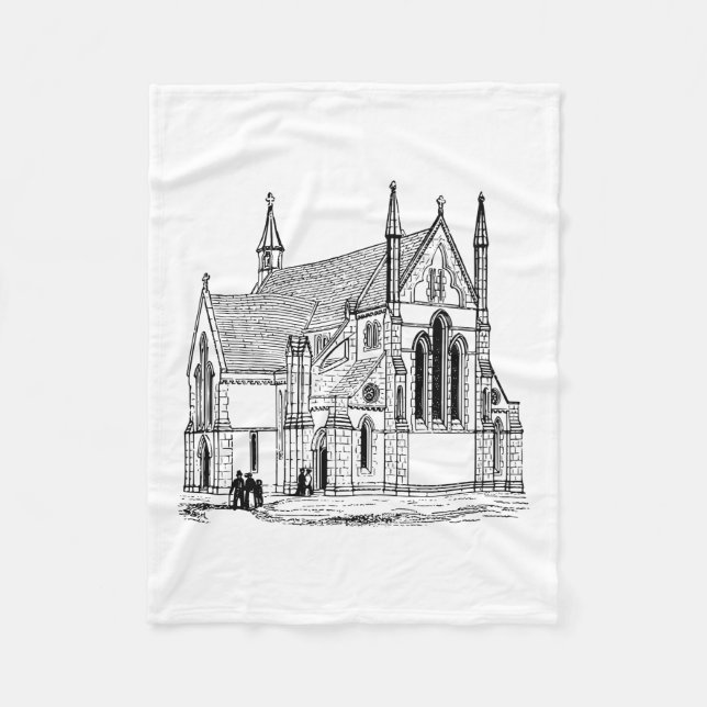 Church Fleece Blanket (Front)