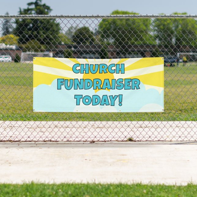 Church Fundraiser Today Banner (Insitu)