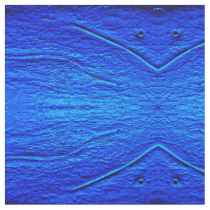 Church Glass In Blue Fabric