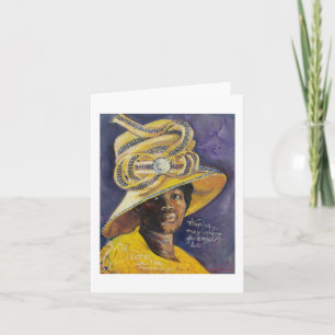 Church Hat Nica Card