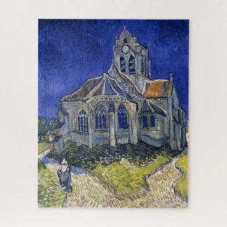 Church in Auvers by Van Gogh Painting Art Jigsaw Puzzle