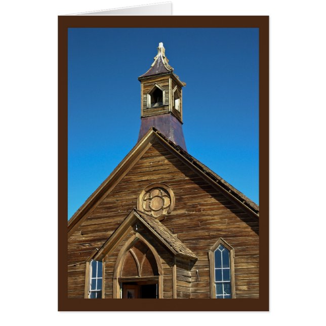 Church in Bodie, CA - Card #2 (Front)