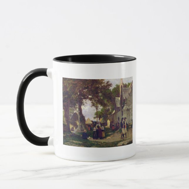 Church in Brittany Mug (Left)