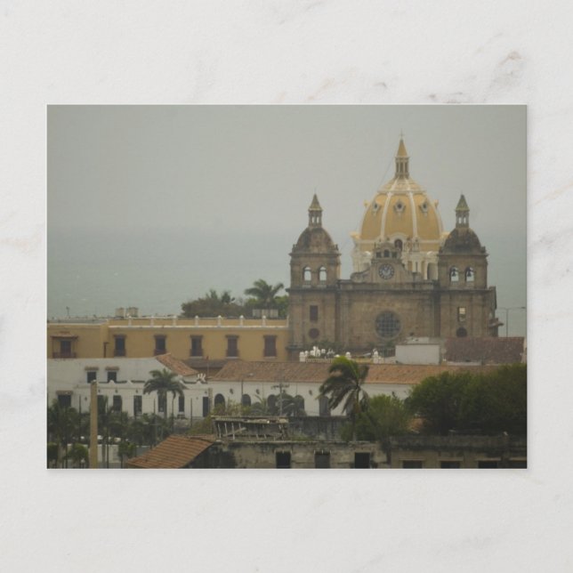 Church in Cartagena, Colombia Postcard (Front)