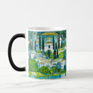 Church in Cassone Gustav Klimt Magic Mug