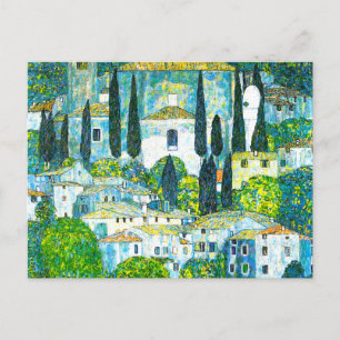 Church in Cassone Gustav Klimt Postcard