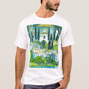 Church in Cassone Gustav Klimt T-Shirt