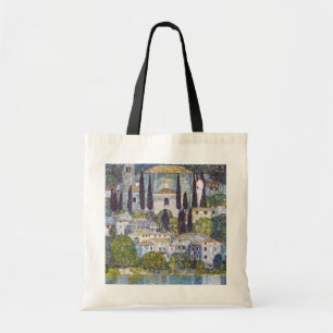 Church in Cassone, Gustav Klimt Tote Bag