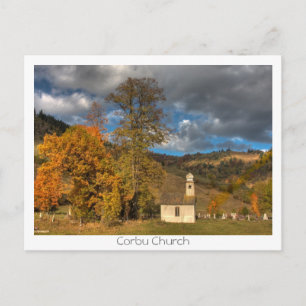 Church in Corbu Postcard