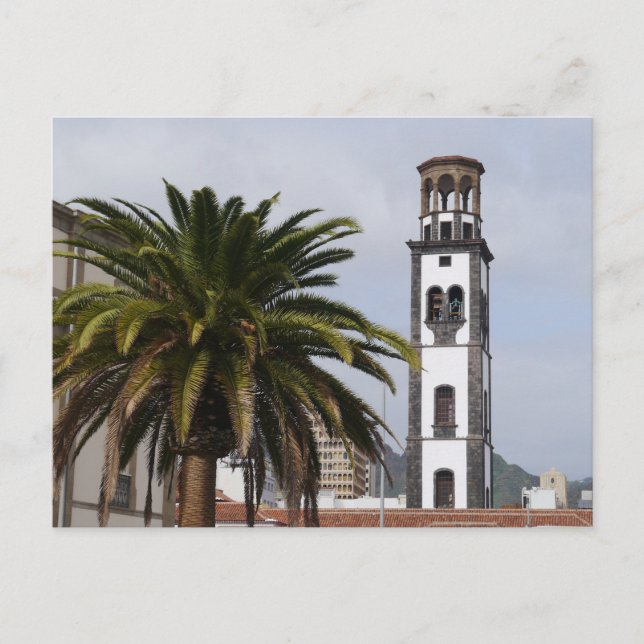 Church in Santa Cruz de Tenerife, Canary Islands Postcard (Front)