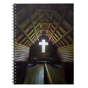 Church in the woods notebook