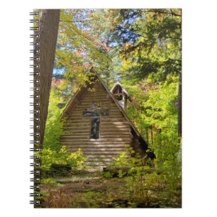 Church in the woods notebook