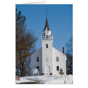Church in winter