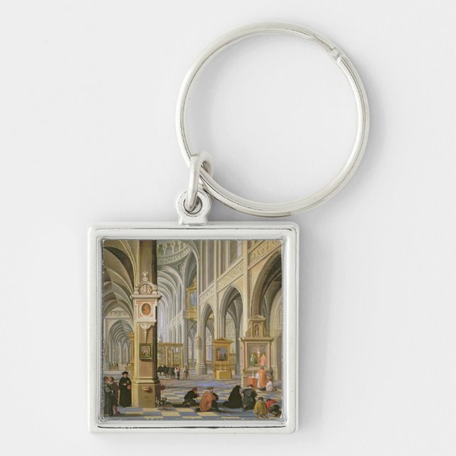 Church interior key ring (Front)