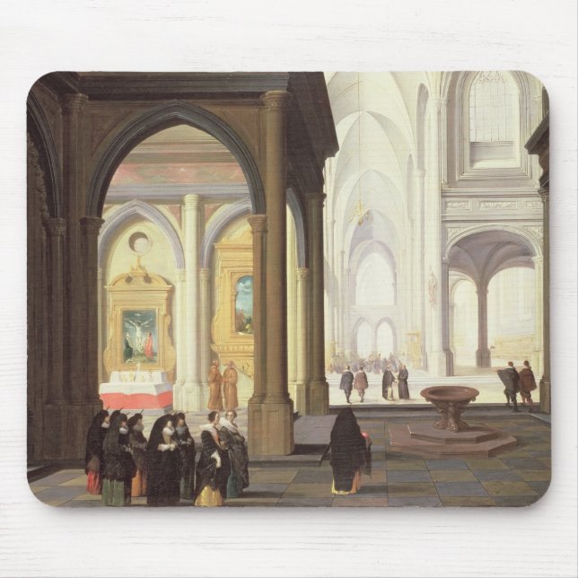 Church Interior Mouse Mat (Front)