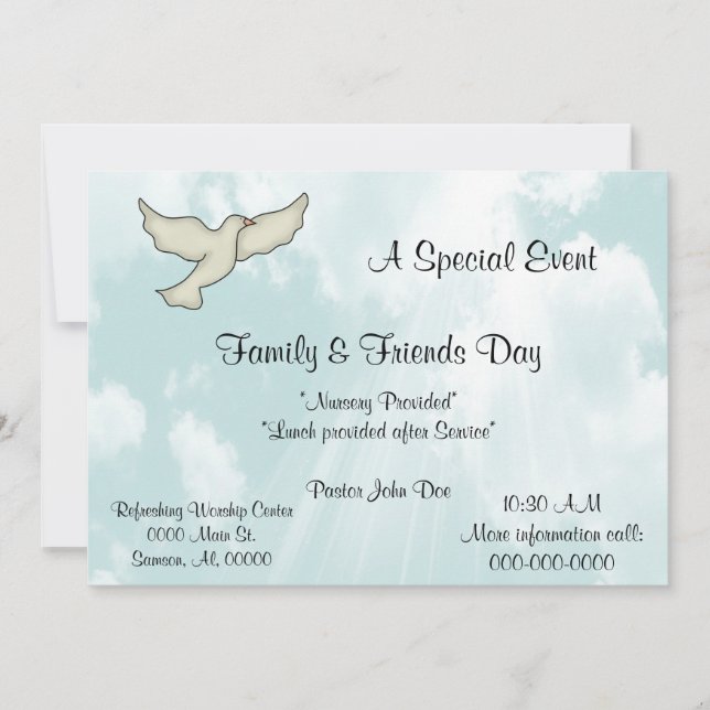 Church Invitation Gathering Special Event (Front)