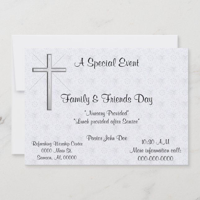 Church Invitation Gathering Special Event (Front)