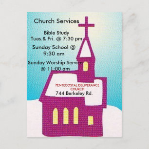 church invitations