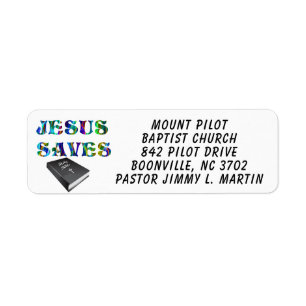CHURCH LABEL