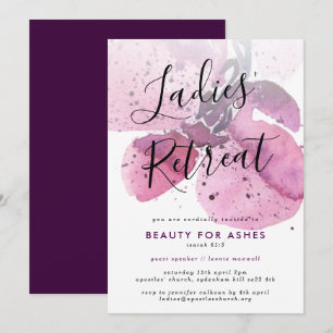 Church Ladies Retreat/Conference/Event Invitation