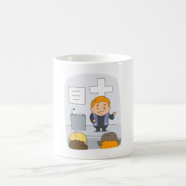 Church Minister Preaching Coffee Mug (Creator Uploaded)