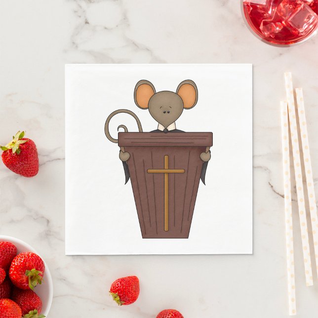 Church Mouse Napkin (Creator Uploaded)