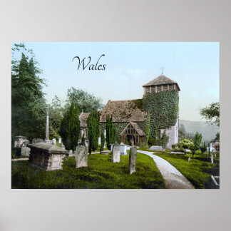 Church near Monmouth (1900) Poster