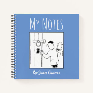 Church Notebook with Owner's Name