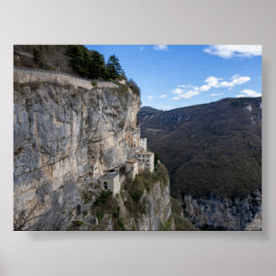 Church of Madonna della Corona Poster