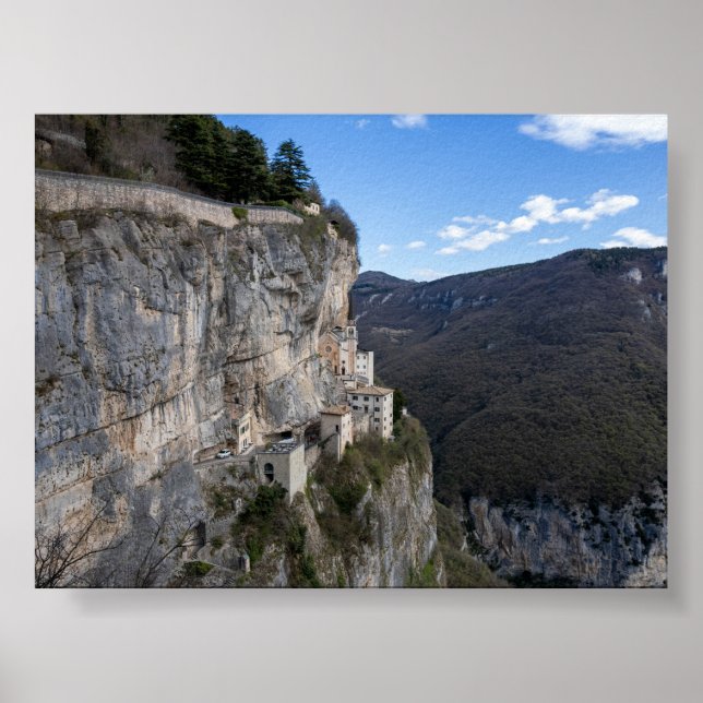 Church of Madonna della Corona Poster (Front)
