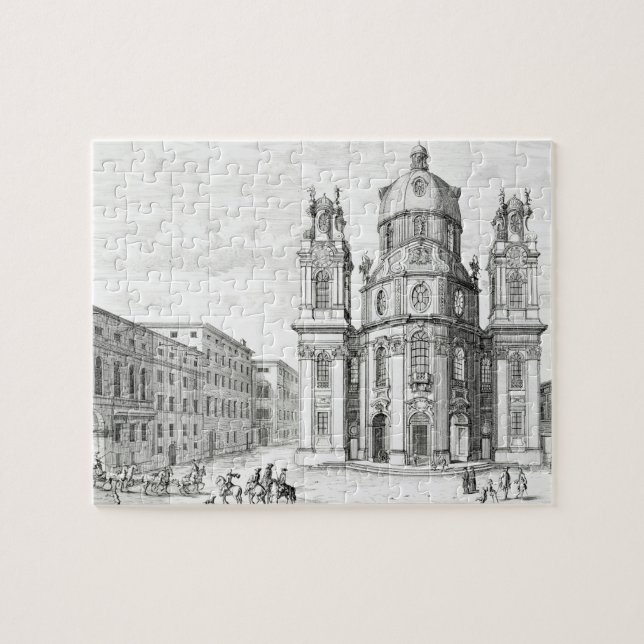 Church of Notre Dame, Salzburg, Austria, from 'Ent Jigsaw Puzzle (Horizontal)