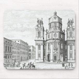 Church of Notre Dame, Salzburg, Austria, from 'Ent Mouse Mat