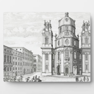 Church of Notre Dame, Salzburg, Austria, from 'Ent Plaque
