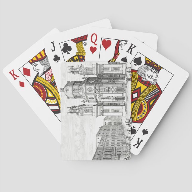 Church of Notre Dame, Salzburg, Austria from 'Ent Playing Cards (Back)