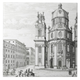 Church of Notre Dame, Salzburg, Austria, from 'Ent Tile