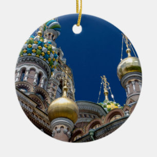 Church of Our Saviour on The Spilled Blood Ceramic Tree Decoration