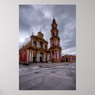 Church Of Saint Francis In Salta Poster