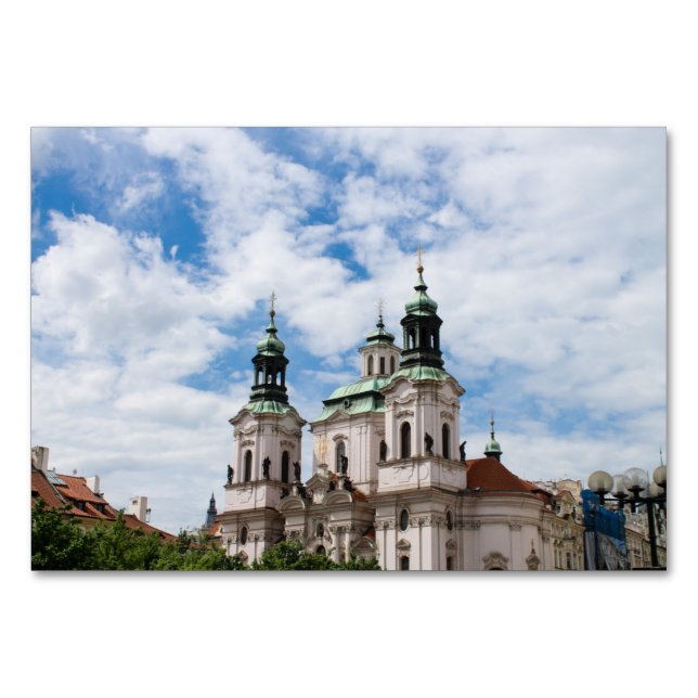 Church of Saint Nicholas Table Number (Front)