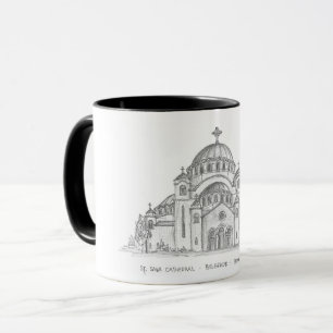 Church of Saint Sava, Belgrade, Serbia Mug