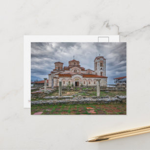 Church of Saints Clement Ohrid - Macedonia Postcard