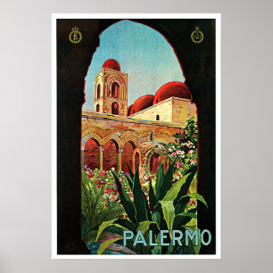Church of San Cataldo PALERMO SICILY Italian ENIT Poster
