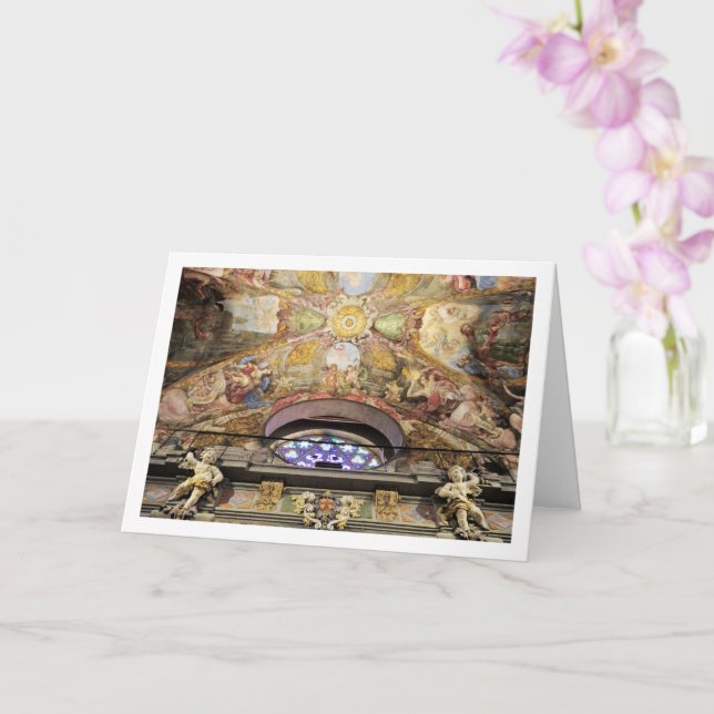 Church of San Nicolás, Valencia City Card (Orchid)