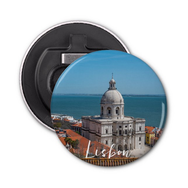 Church of Santa Engracia in Lisbon, Portugal Bottle Opener (Front)