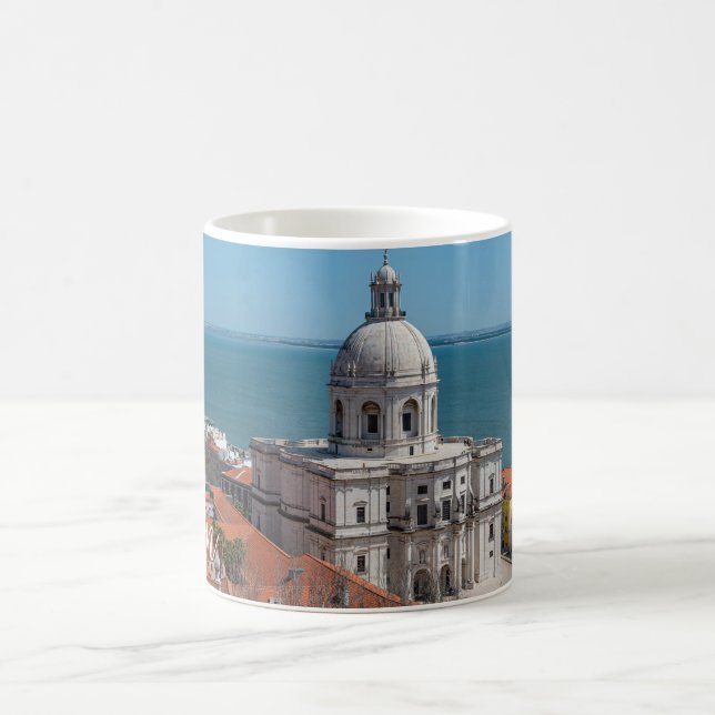 Church of Santa Engracia in Lisbon Portugal Coffee Mug (Center)