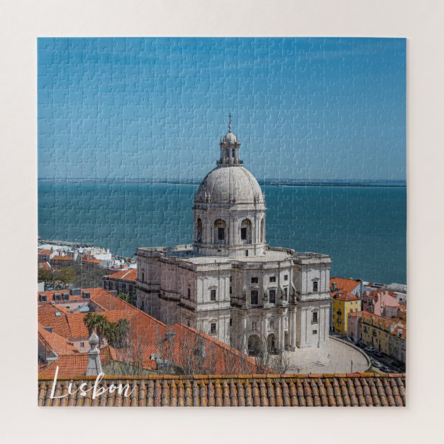 Church of Santa Engracia in Lisbon Portugal Jigsaw Puzzle (Vertical)